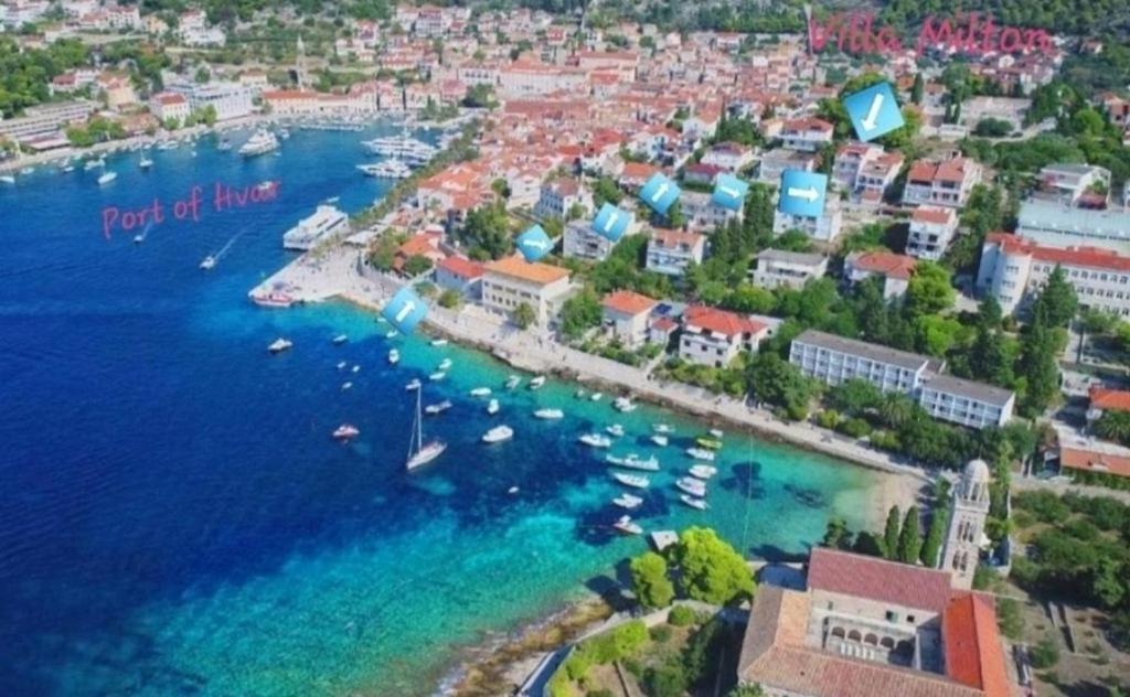 Villa Milton Luxe Hvar Hvar Town Exteriér fotografie